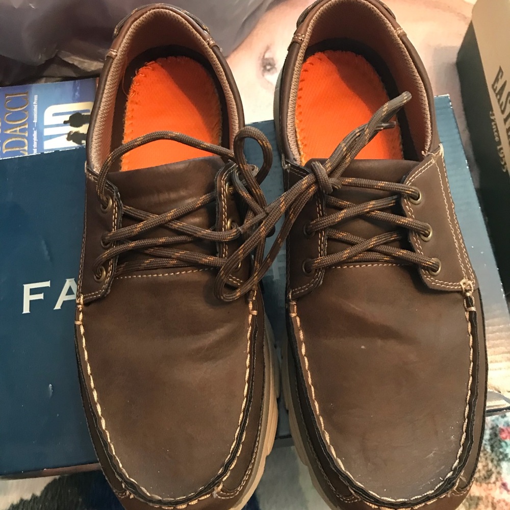 Men’s brown shoes by Falls Creek 9 Medium